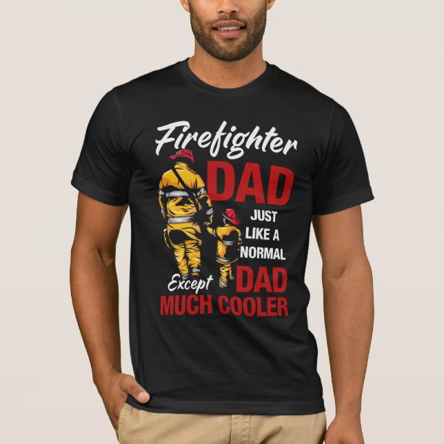 Camiseta Pai Bombeiro (Frente)