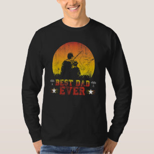 Camiseta Pai Bonito De Dia de os pais Nunca Com Enguia De P