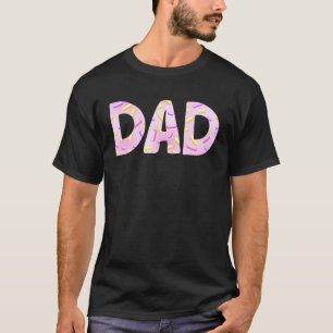 Camiseta Pai Bonito Donut Rosquinhas Da Moda Pai