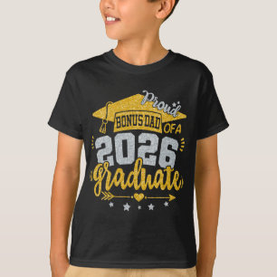 Camiseta Pai Bônus Orgulhoso De Um Graduado Senior De 2026