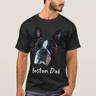 Camiseta Pai Boston Terrier