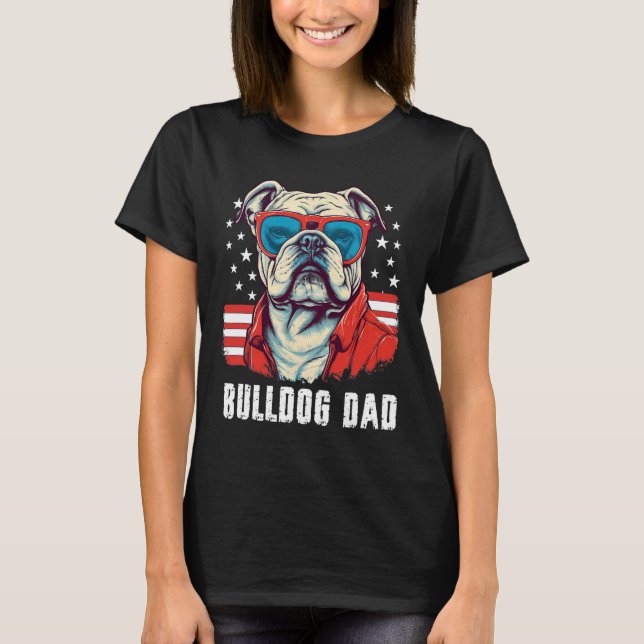 Camiseta Pai Buldogue (Frente)
