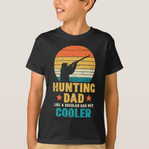 Camiseta Pai caçador de Dias de os pais retrorreflectores d