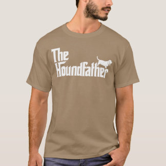 Camiseta Pai cachorro Basset Hound engraçado ele é o Houndf