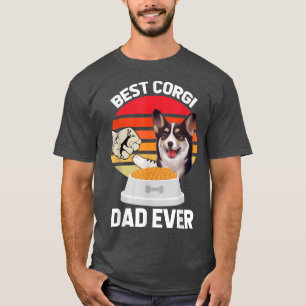 Camiseta Pai Cachorro Do Do Melhor Pai Da Vintage F