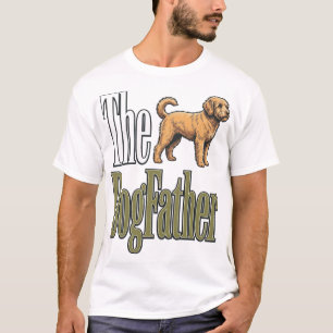 Camiseta Pai Cachorro Gravura Vintage Design Amante de Cach