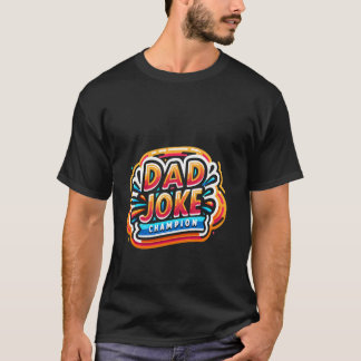 Camiseta Pai Campeão da Piada Padre Pun Prêmio —