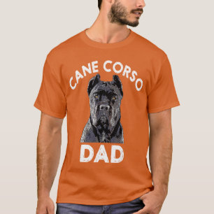 Camiseta Pai Cane Corso Mastim Italiano Presente amigos