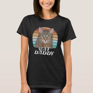 Camiseta Pai Cat Vintage 80s Estilo 80s Pai Cat Retro