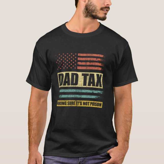 Camiseta Pai certeza de que não é veneno Dia dos pais (Frente)