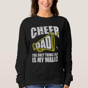 Camiseta Pai Cheer A Única Coisa Que Sacudir É Minha Cartei