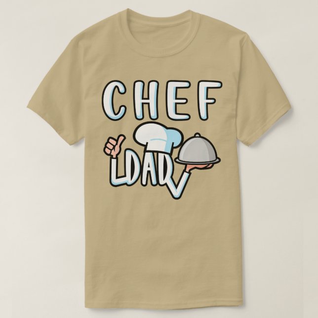 Camiseta Pai Chef (Frente do Design)