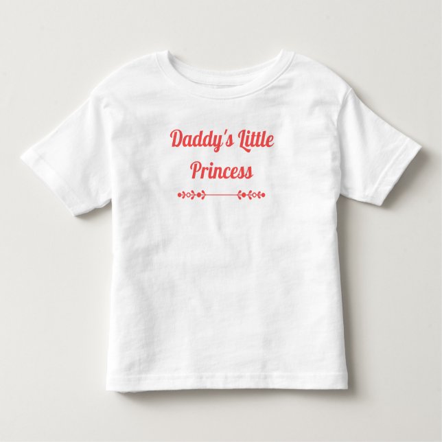 Camiseta Pai Chic Little Princess (Frente)