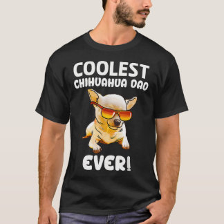 Camiseta Pai Chihuahua amantes de Chihuahua Pai Chihuahua