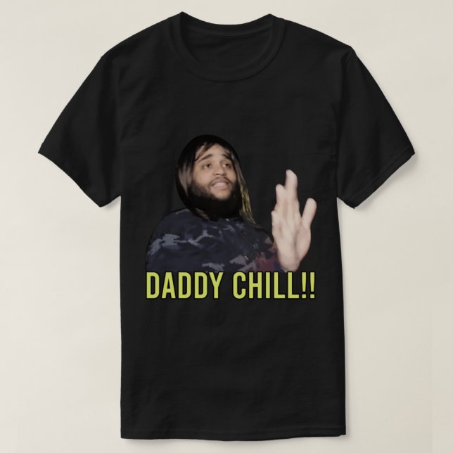 Camiseta Pai Chill Long (Frente do Design)