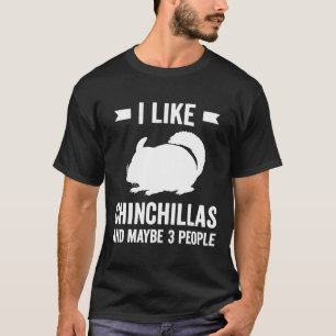 Camiseta Pai Chinchilla Mãe Rodent Proprietário Gag