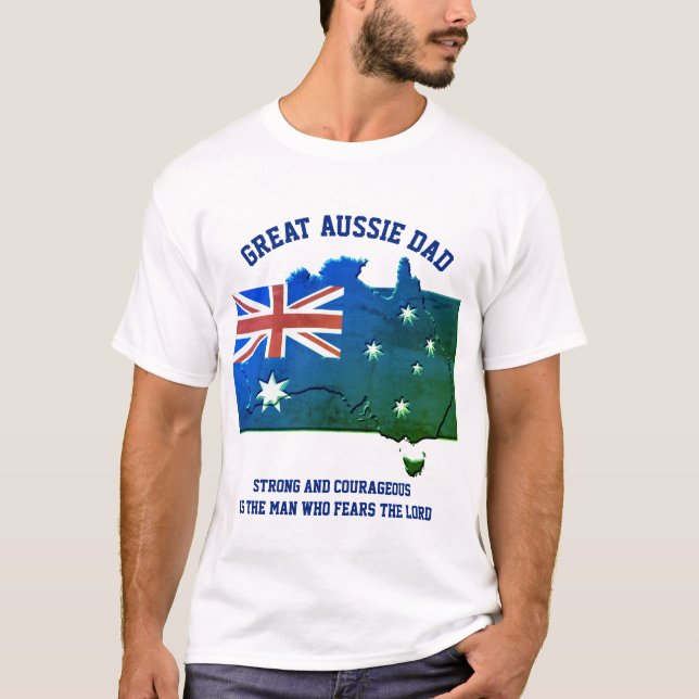 Camiseta Pai Christian AUSSIE (Frente)