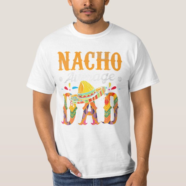 Camiseta Pai Cinco De Mayo Funny (Frente)