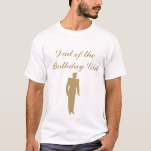 Camiseta Pai Cinderela de Aniversário