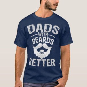 Camiseta Pai com barbas é melhor
