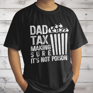 Camiseta Pai com certeza que não é veneno Engraçado pelo pa