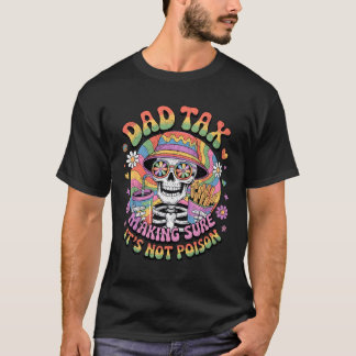 Camiseta Pai com certeza que não é venenoso Hippie
