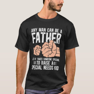 Camiseta Pai com Necessidades Especiais Pai com Necessidade