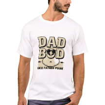 Pai - Como um Pai Figura" (T-Shirt Engraçado)