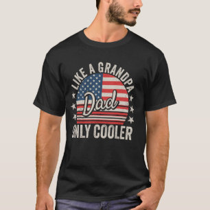 Camiseta Pai como um vovô só Pai engraçado vovô U