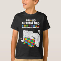 Pai Consciente do Autismo Aceita Orgulhoso Filho A