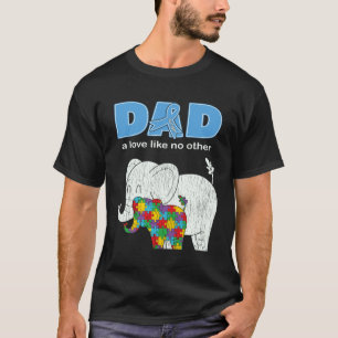Camiseta Pai Conscientização Autismo Amor Orgulhoso Autismo