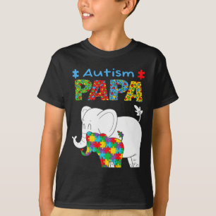Camiseta Pai Conscientização do Autismo Filho Autista Consc