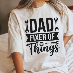 Camiseta Pai Consertador De Coisas Presente Engraçado Para