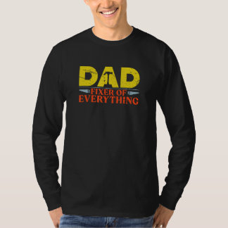 Camiseta Pai Consertador De Tudo DiaDosPais Marido Trabalh