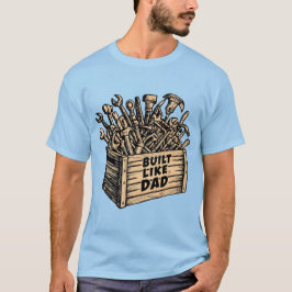 Camiseta Pai construído como