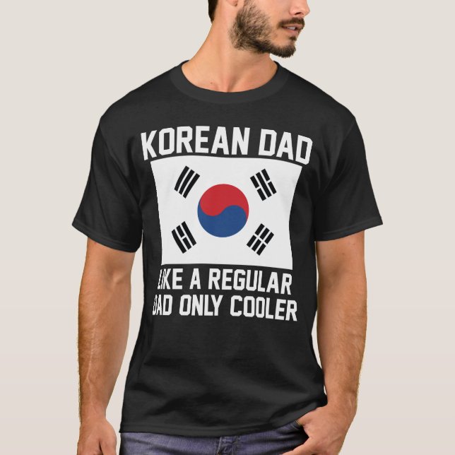Camiseta Pai coreano (Frente)