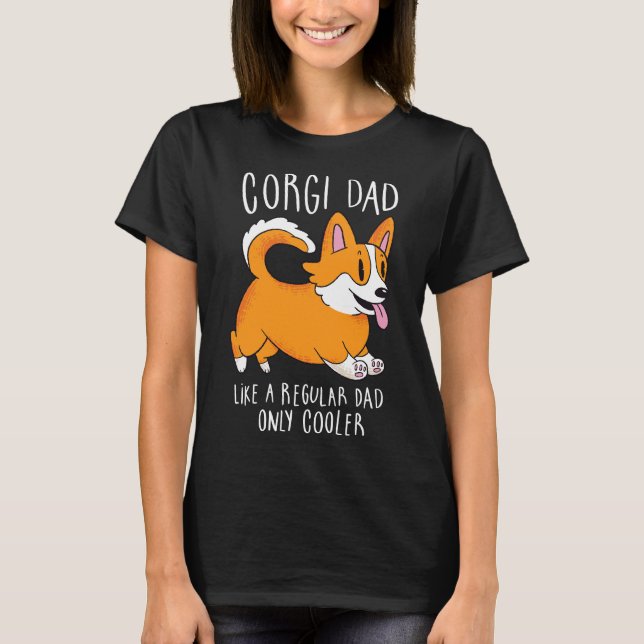 Camiseta Pai Corgi 385 (Frente)