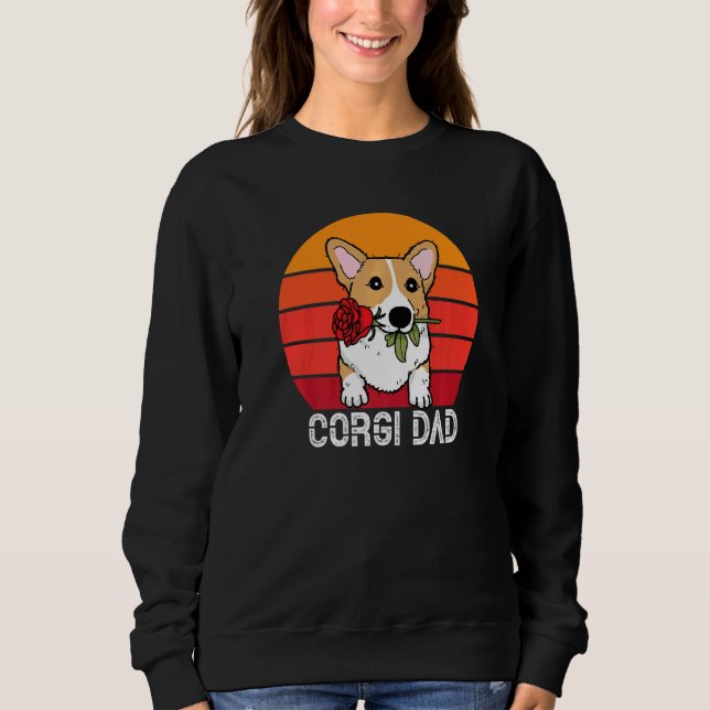 Camiseta Pai Corgi Cute (Frente)