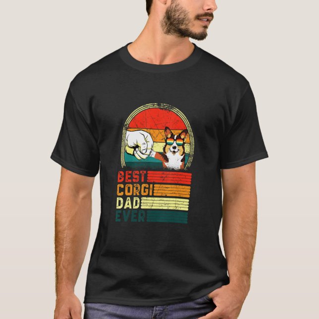Camiseta Pai Corgi Ever Corgi (Frente)