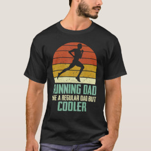 Camiseta Pai Corrente Como Um Pai Regular Mas Maratona Mais