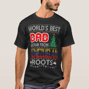 Camiseta Pai cresceu venezuelano revolta o Natal suado