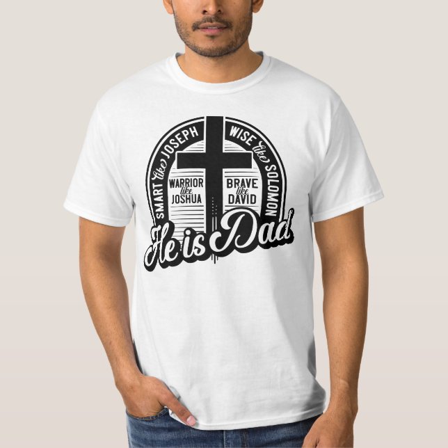 Camiseta Pai cristão (Frente)
