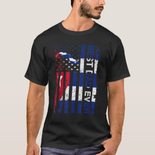 Camiseta Pai cubano Cuba Dia de os pais americano