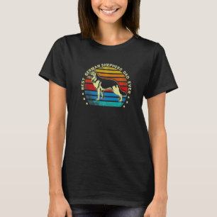 Camiseta Pai D Do Melhor German shepherd Do T-ShirtMens