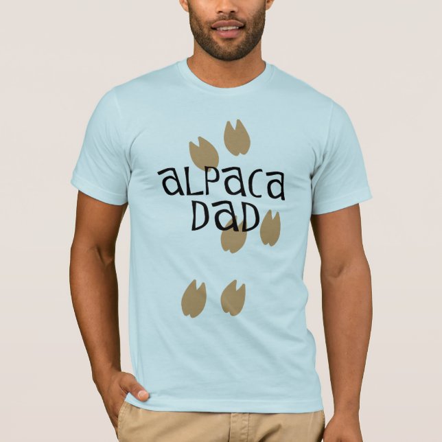 Camiseta Pai da alpaca (Frente)