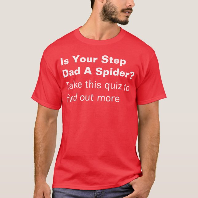 Camiseta pai da aranha (Frente)