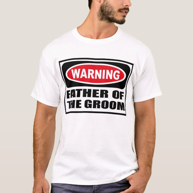 Camiseta PAI DA Camisa-T GROOM (Frente)