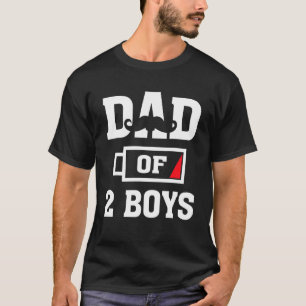 Camiseta Pai Da Caneta De 2 Boias Pai De Dia de os pais De