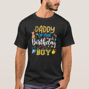 Camiseta Pai da Celebração do Aniversário de Brincadeira