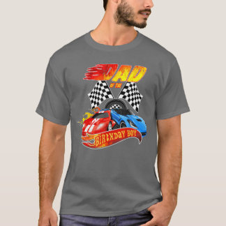 Camiseta Pai Da Corrida De Festas de aniversário De Anivers